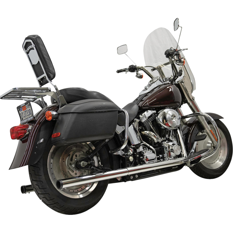 2-Into-2 True Dual Drag Pipe Exhaust