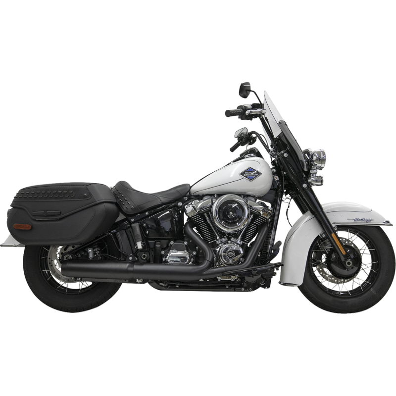 Bassani 4" Slip-On Megaphone Muffler - Black