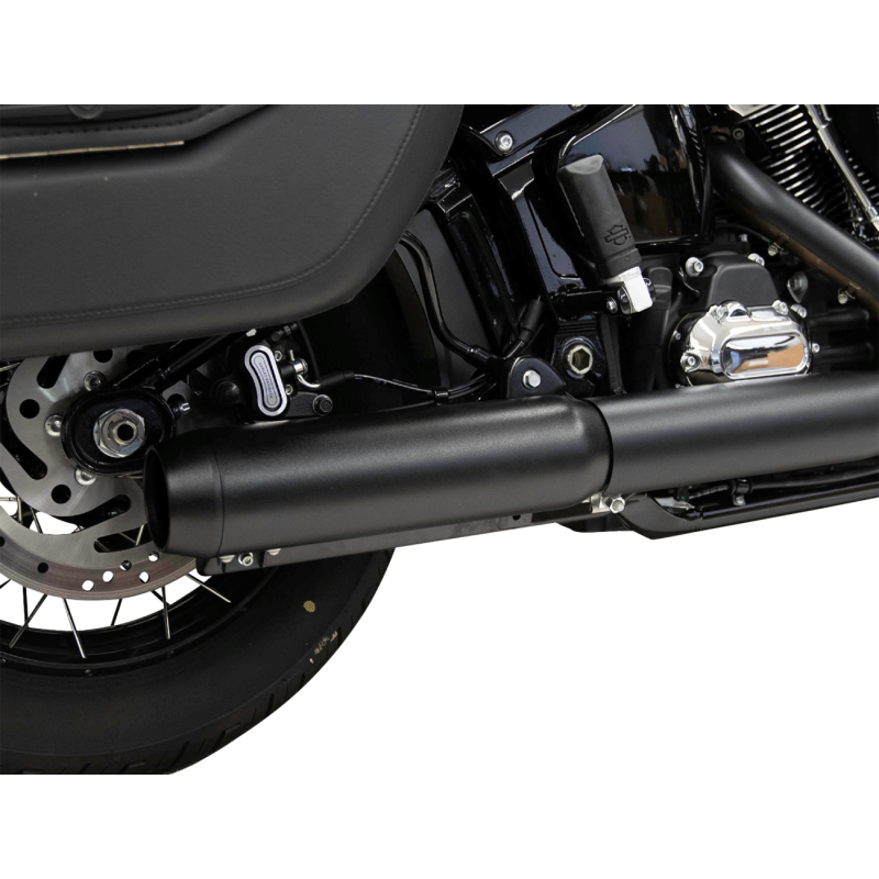Bassani 4" Slip-On Megaphone Muffler - Black