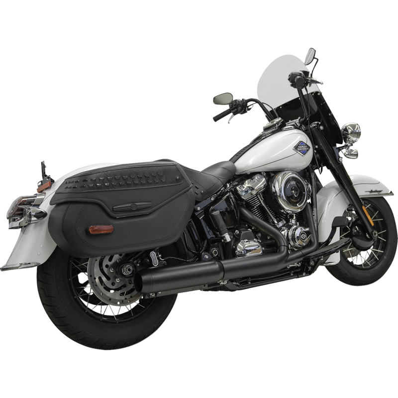 Bassani 4" Slip-On Megaphone Muffler - Black