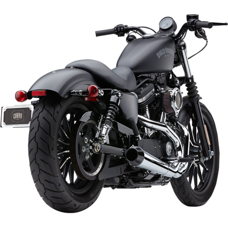 EL DIABLO 2-INTO-1 EXHAUST SYSTEM - Chrome