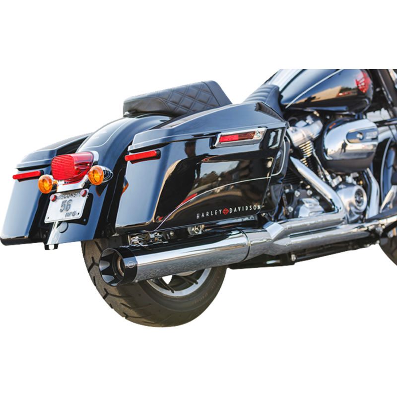 Sidewinder 2-Into-1 50-State Exhaust System - Chrome