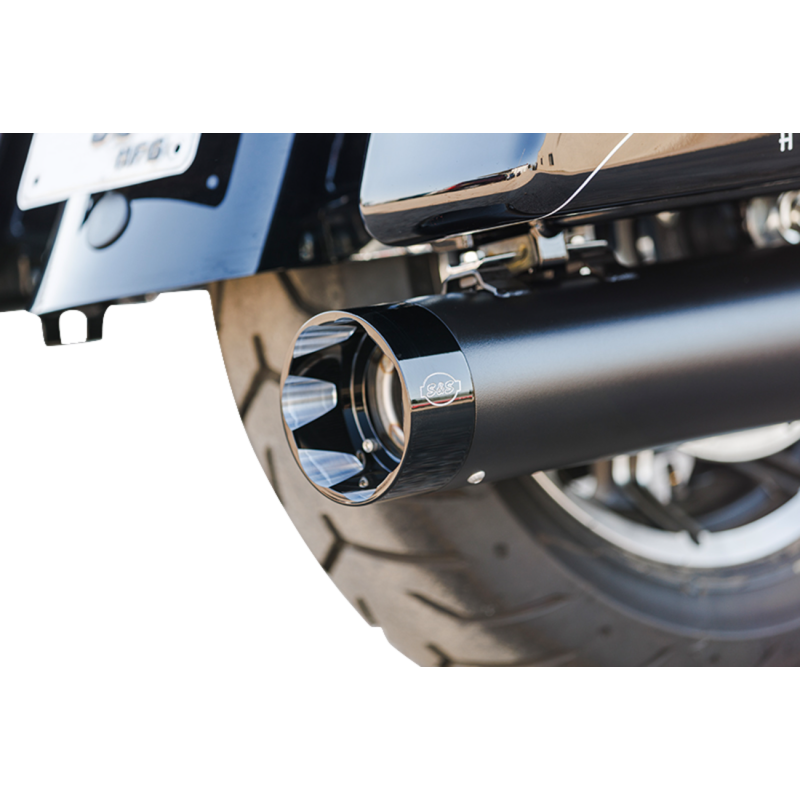 Sidewinder 2-Into-1 50-State Exhaust System - Black Ceramic