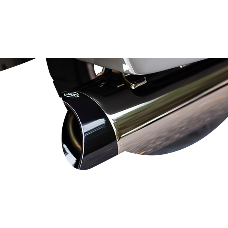4 1/2" MK45 Performance Mufflers - Lava Chrome / Black Thruster