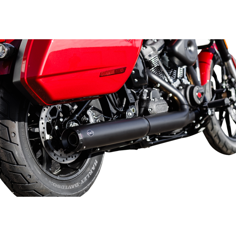 Grand National Slip-On Mufflers - Guardian Black