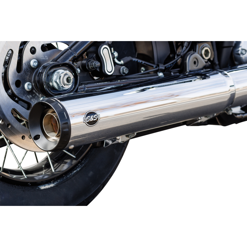 Grand National Slip-On Mufflers - Chrome