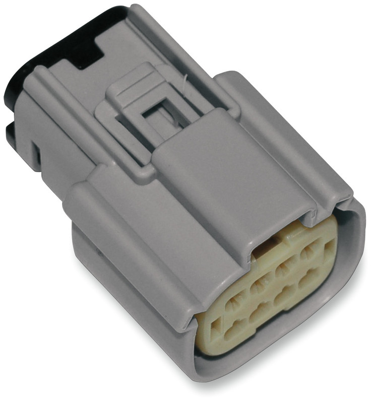 Gray 8-pin Female Connector