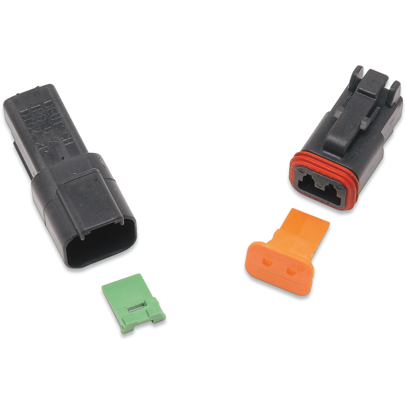 Black 2-Pin Receptacle