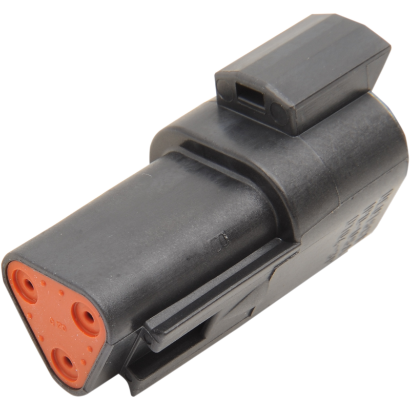 Black 3-Pin Receptacle