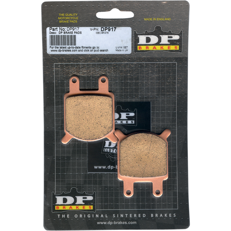 DP Brakes Sintered Metal Pad DP-917