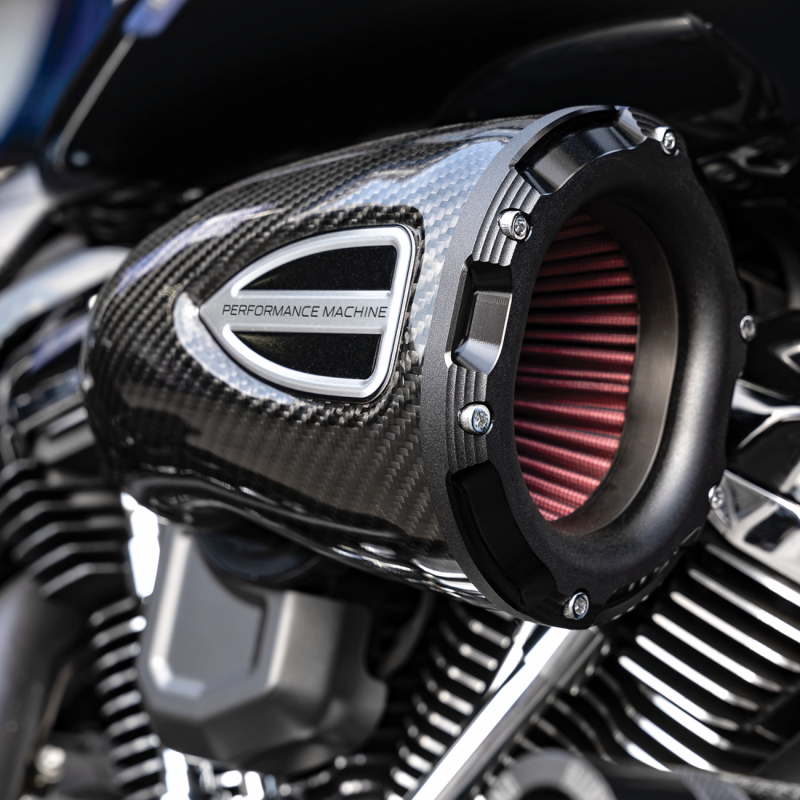 Performance Machine C4 Series Carbon Fiber Air Cleaner