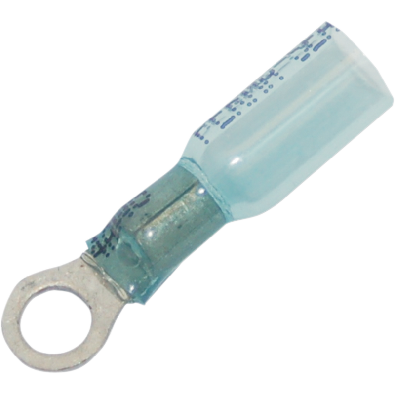 Heat-Shrink Ring Terminals - 14-16 Gauge (#10)