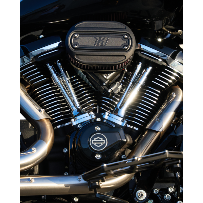 Oval Air Cleaner - Black