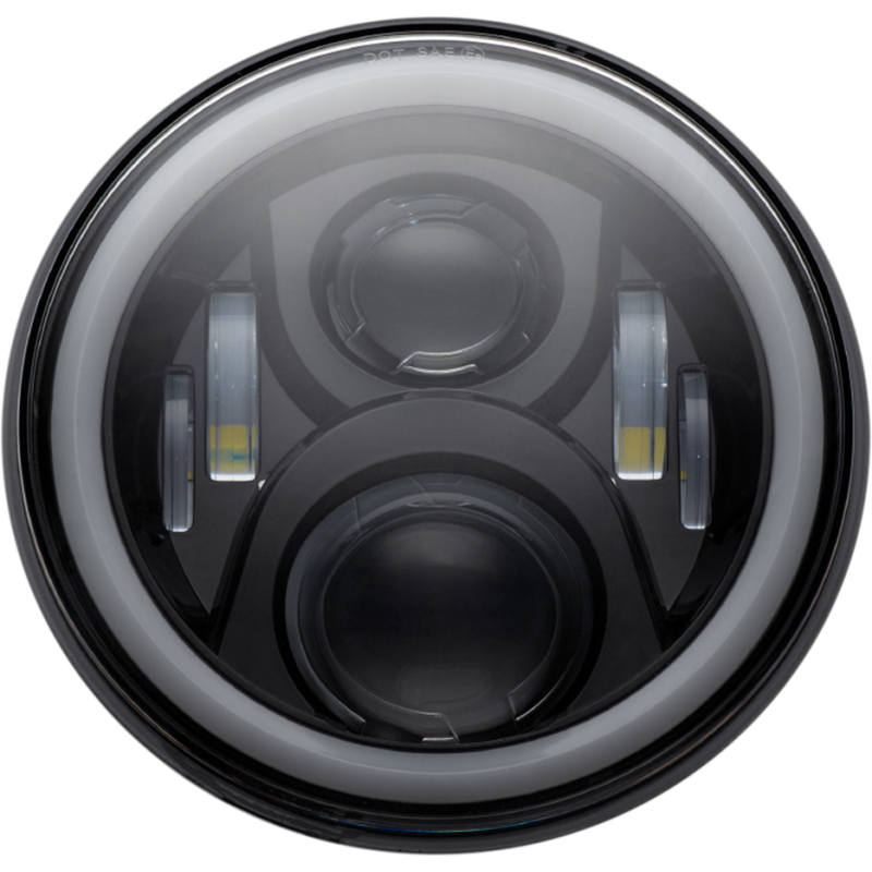 LED Halo Headlamp Black