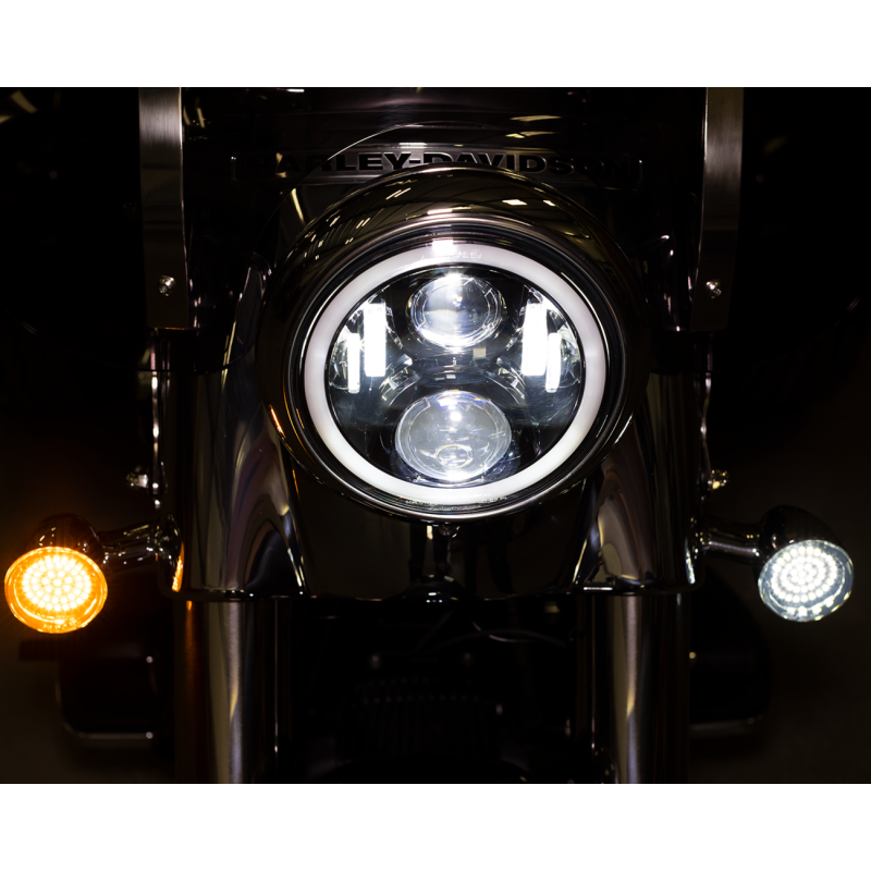 LED Halo Headlamp Black