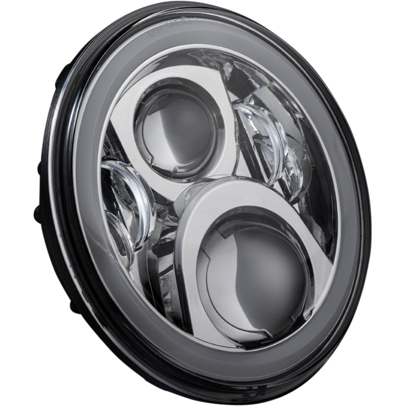 LED Halo Headlamp Chrome
