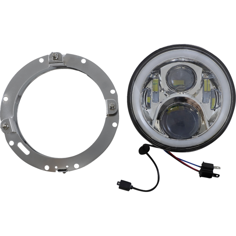 ProGLOW™ LED Headlamp Chrome