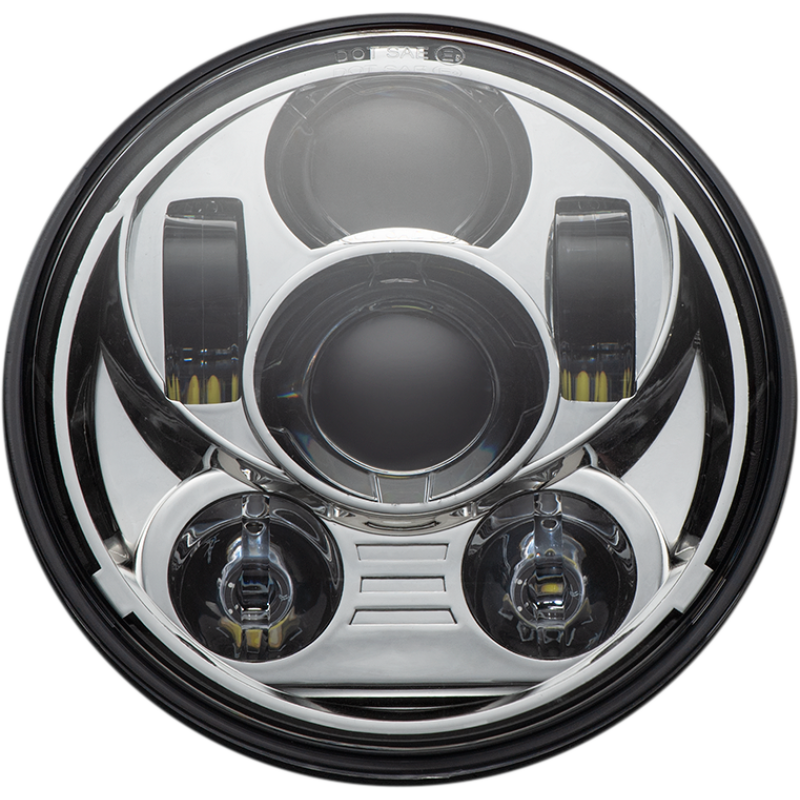 5.75" LED Headlamp Chrome