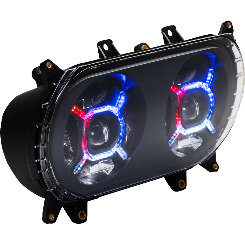 ProGLOW Double-X Headlight Black