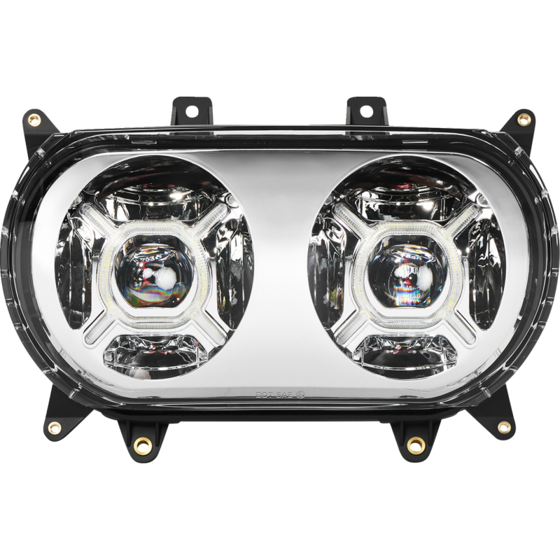 ProGLOW Double-X Headlight Chrome