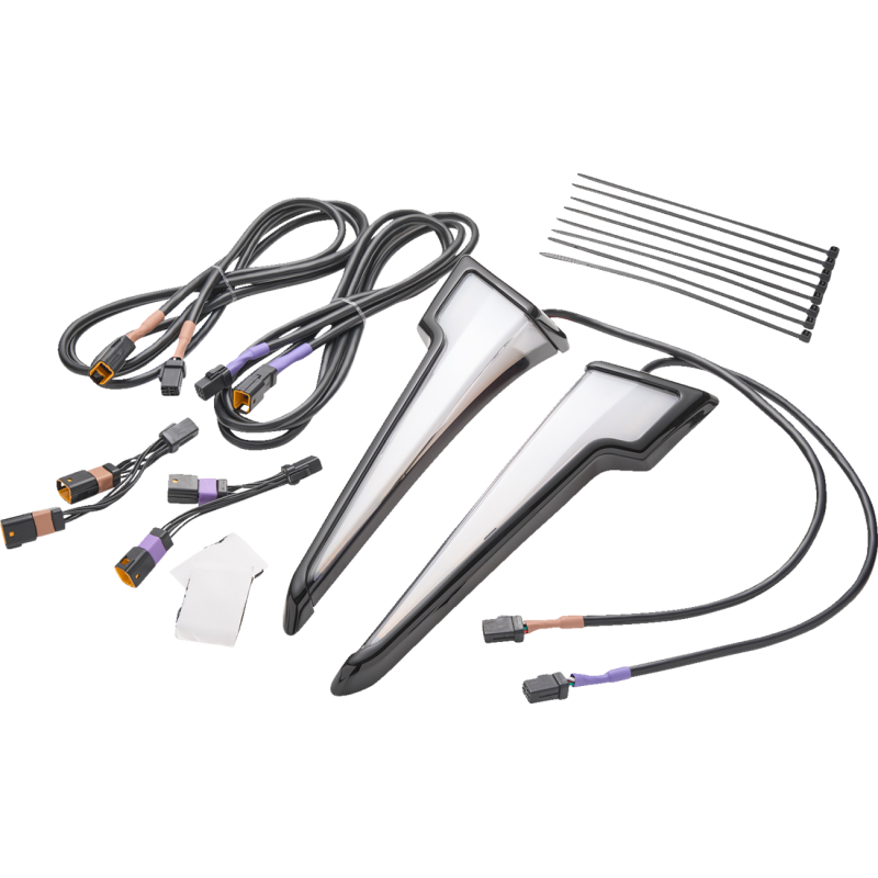 Ciro QUILL LED Fairing Lights - Black