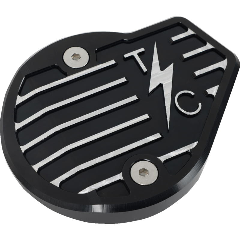 Cam Timing Cover - Black, twice cut