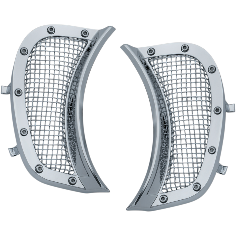 Kuryakyn Mesh Headlight Vent Accents