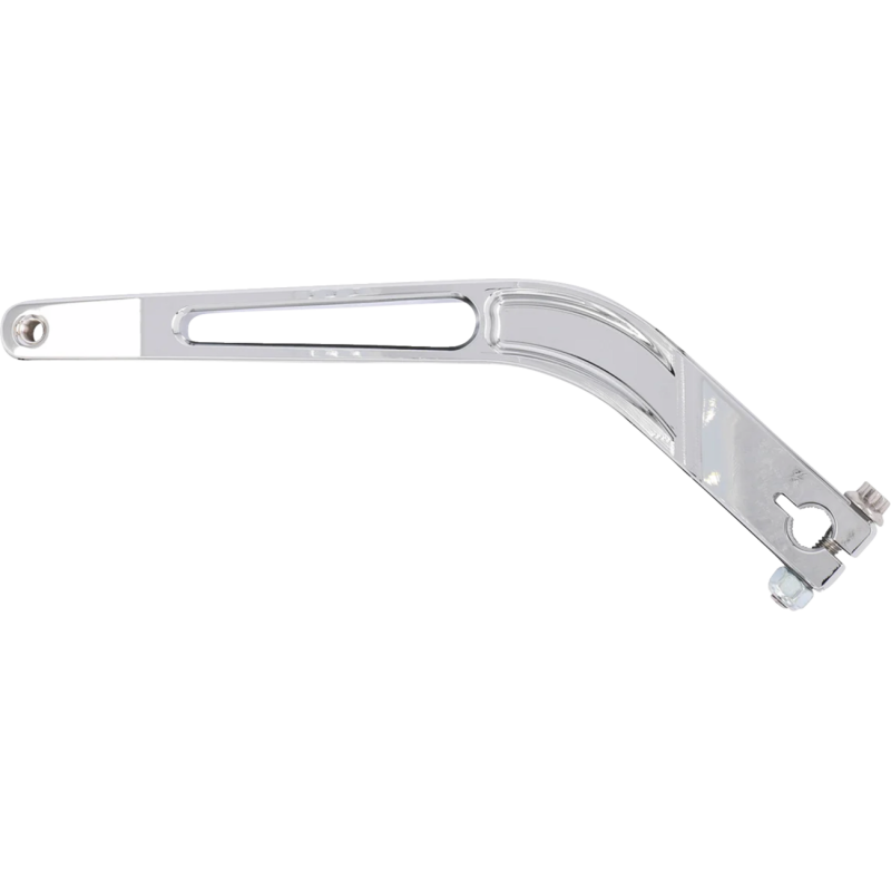 Thrashin Shift Lever - Chrome, 1" Shorter (Softail with Mid Controls)