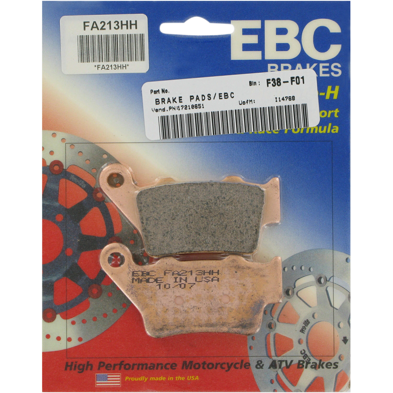 EBC Rear EPFA Extreme Performance Pro Pads 1721-0651