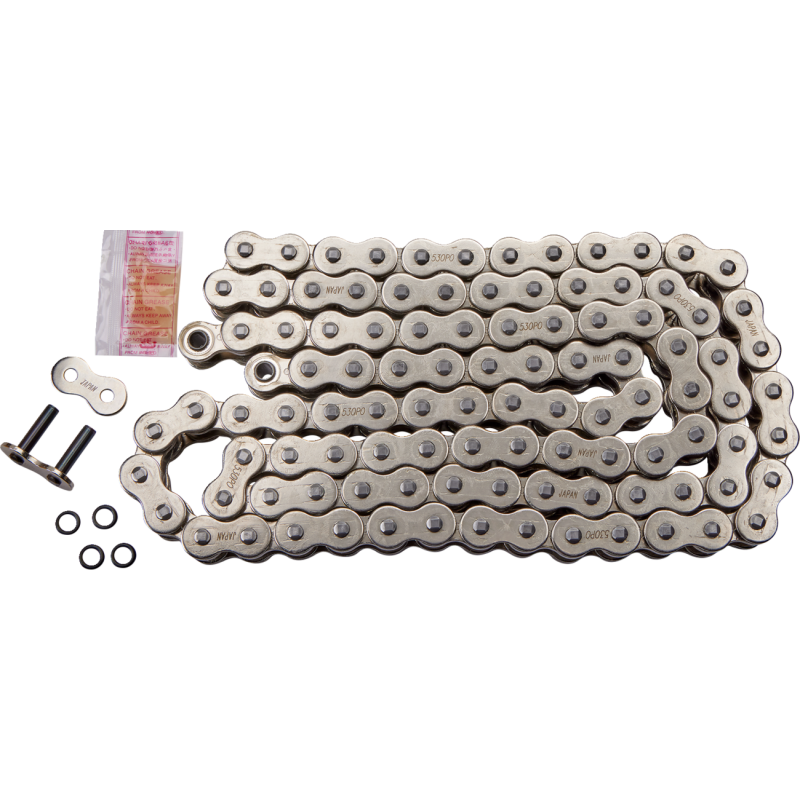 530 Series O-Ring Chain - Chrome, 110 Links