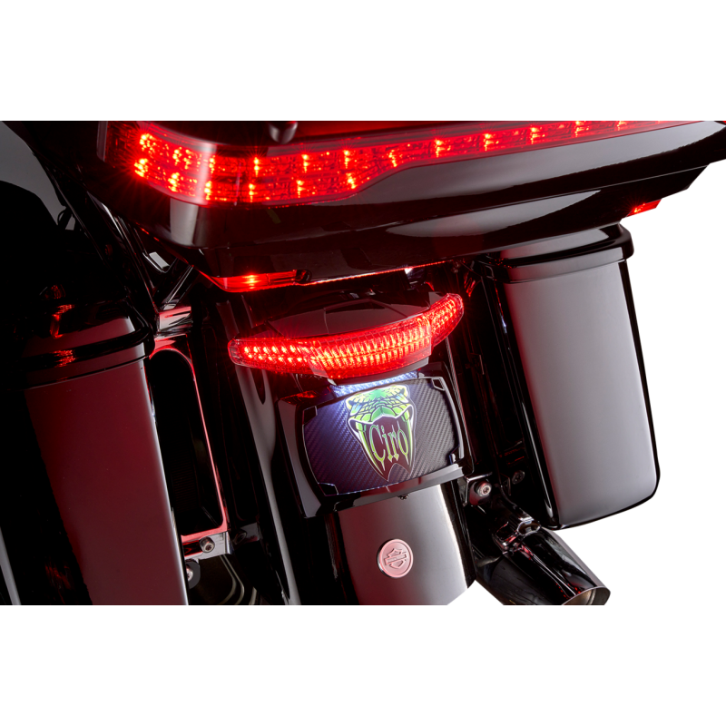 Lightstrike Taillight Black/Light Smoke (Touring)