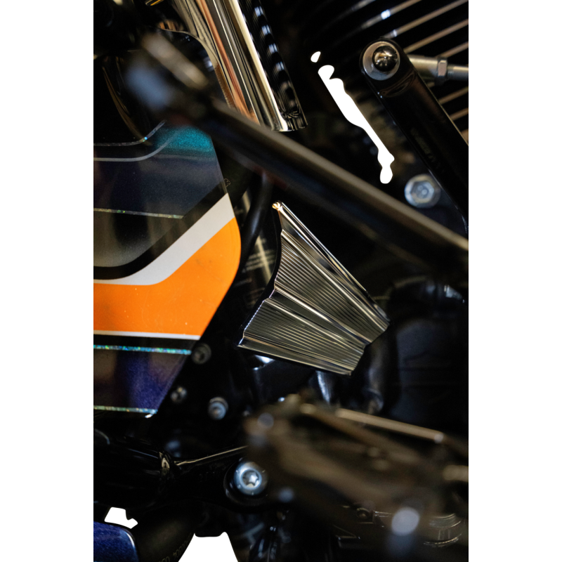 Kodlin Horn Relocation Kit - Chrome