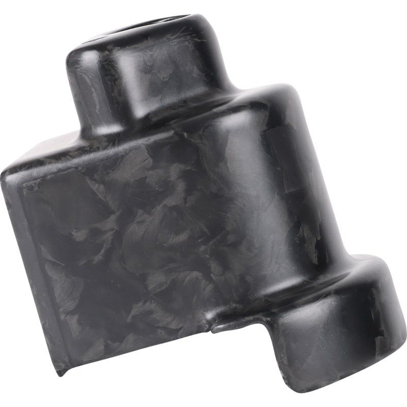 Matte Forged Steering Lock Cover