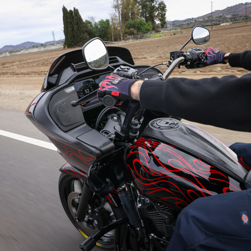 Matte Forged Steering Lock Cover