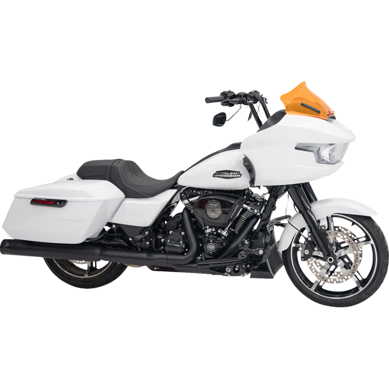 Ice Kolor Flare Windshield - 10" orange ice