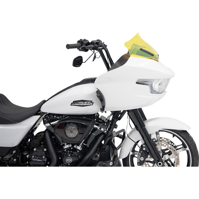 Ice Kolor Flare Windshield - 10" yellow ice