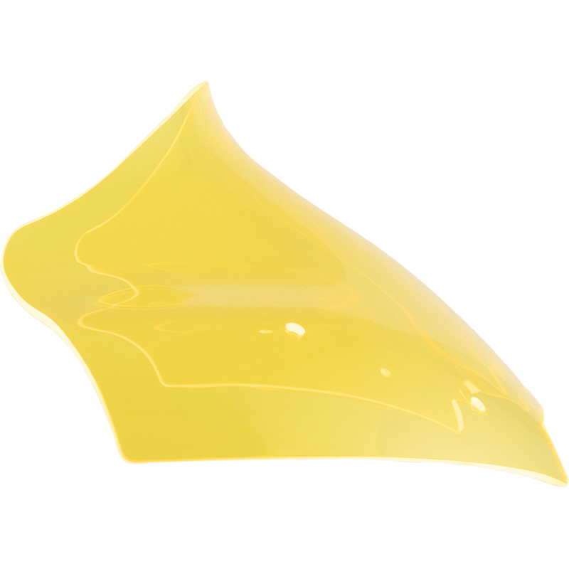 Ice Kolor Flare Windshield - 10" yellow ice