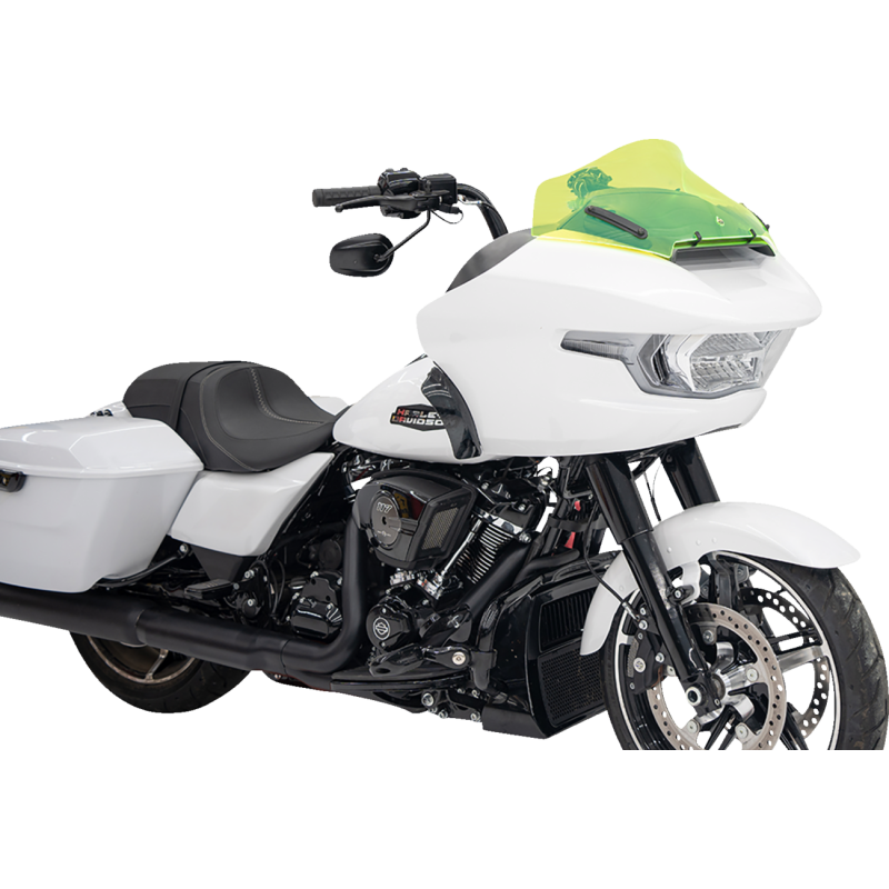 Ice Kolor Flare Windshield - 10" green ice