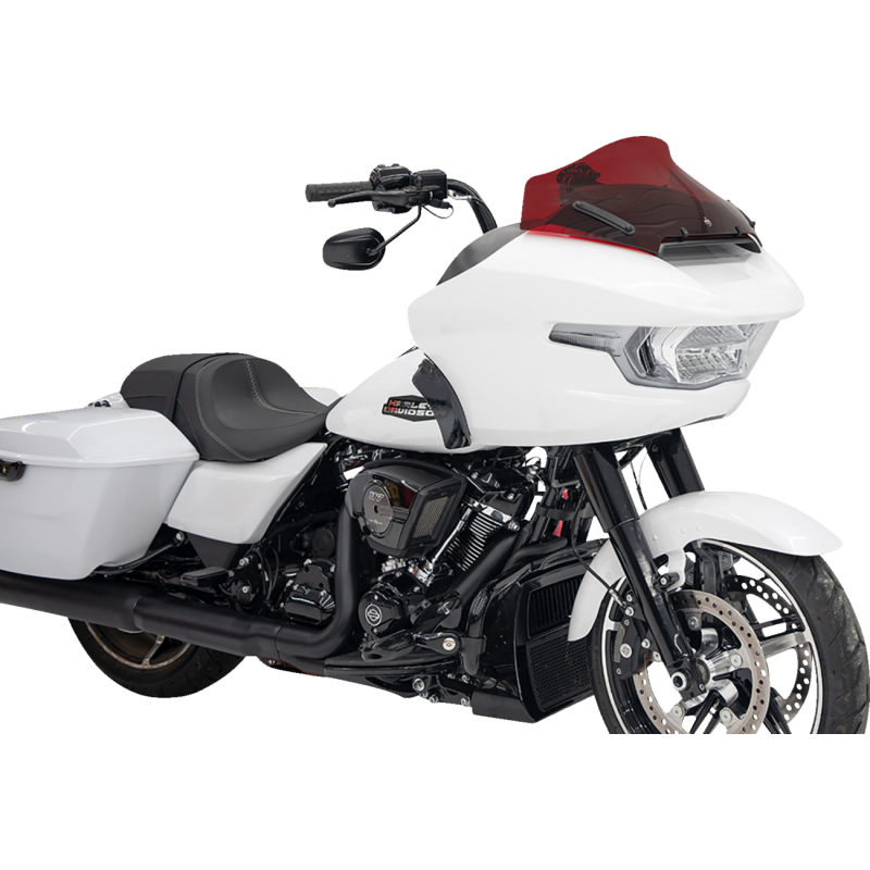 Kolor Flare Windshield - 10" red