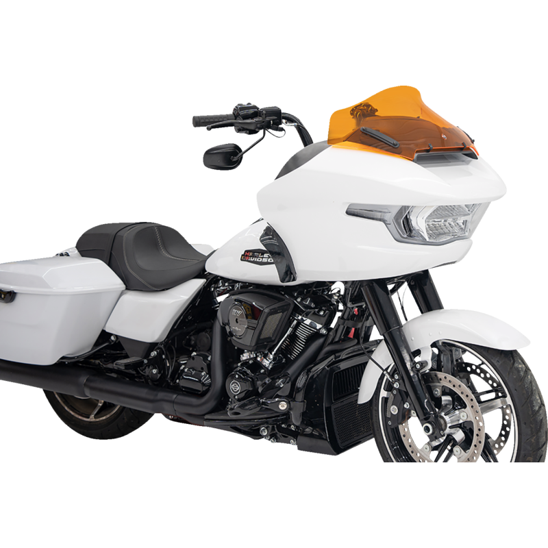 Kolor Flare Windshield - 10" orange