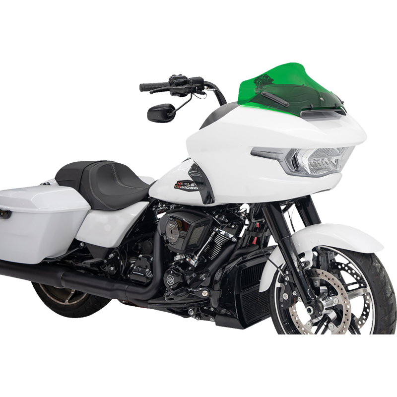 Kolor Flare Windshield - 10" green
