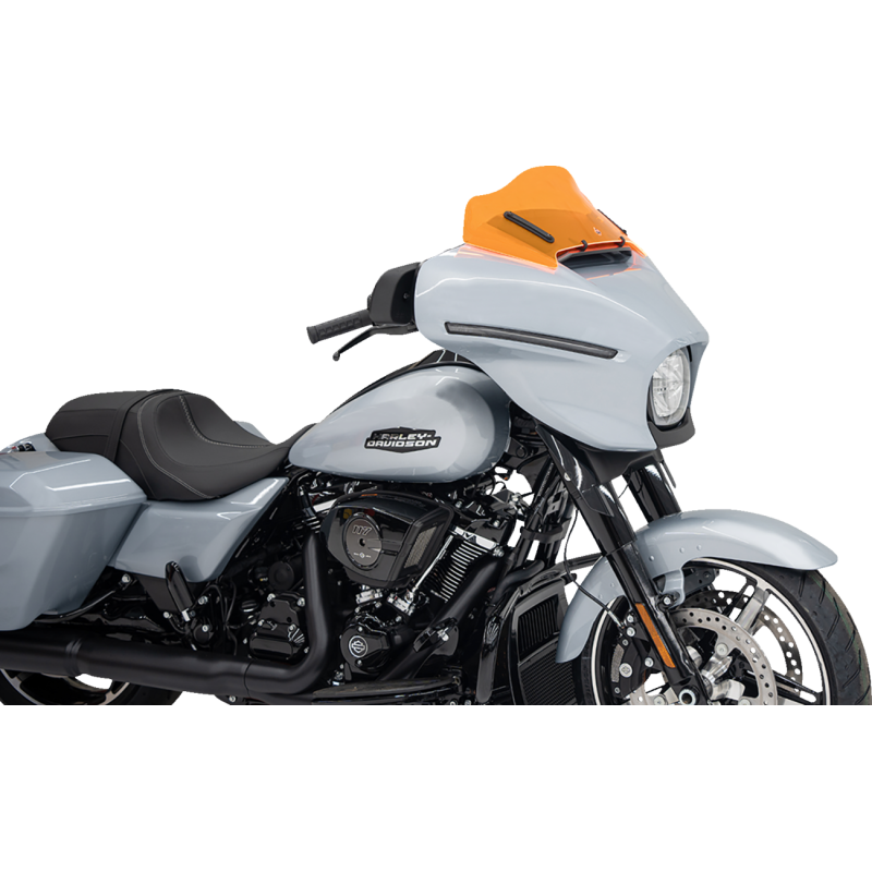 Ice Kolor Flare Windshield - 8" orange ice