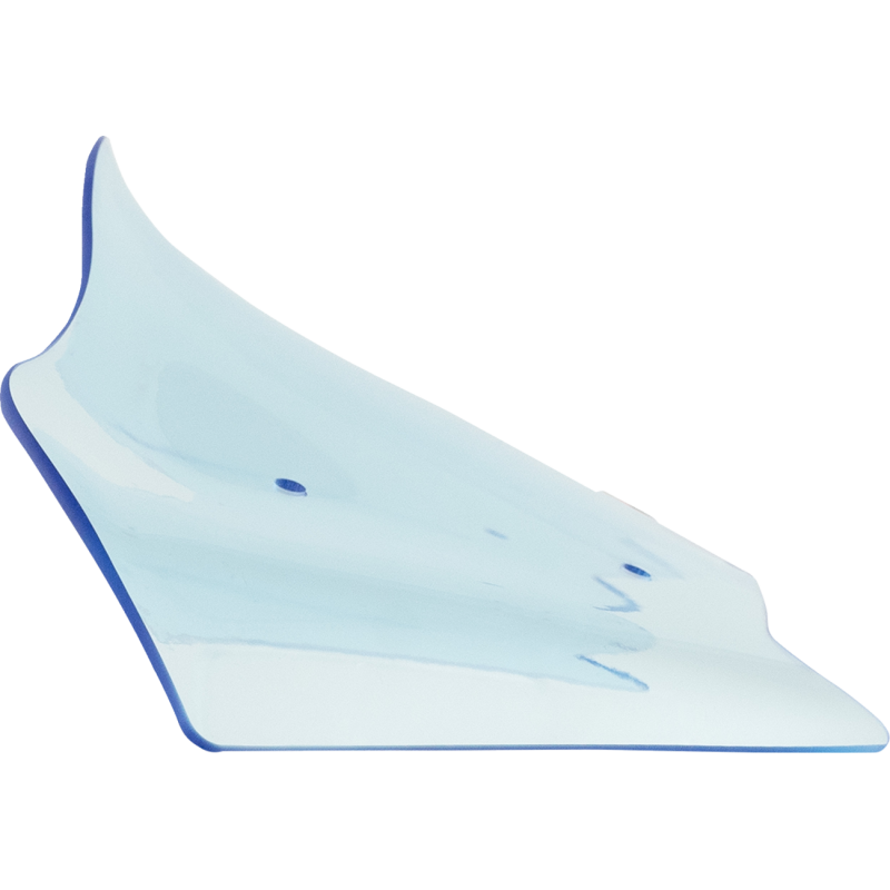 Ice Kolor Flare Windshield - 8" blue ice