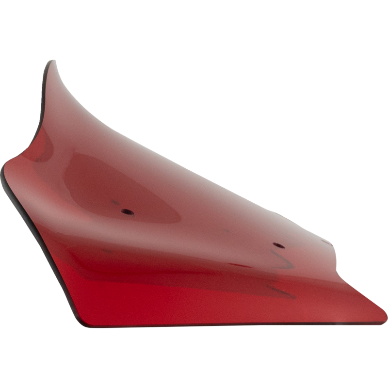 Kolor Flare Windshield - 8" red