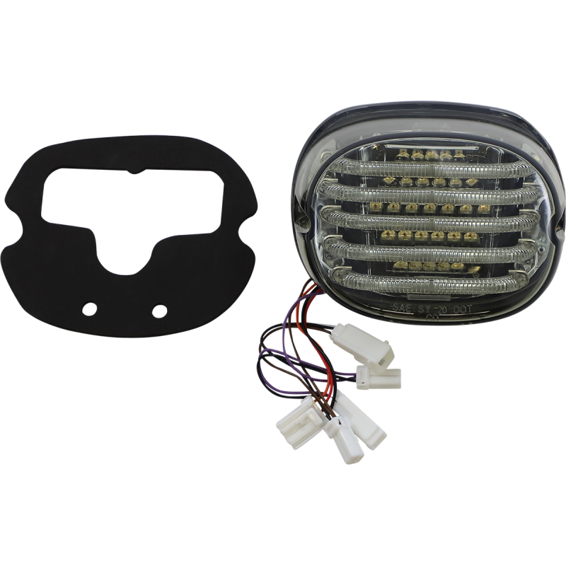 ProBEAM LED Taillight with Turn Signals - Bottom Window, Smoke Lens