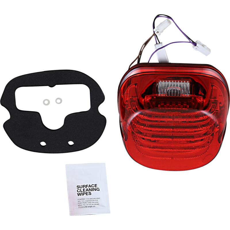 ProBEAM LED Taillight with Turn Signals - Top Window, Red Lens