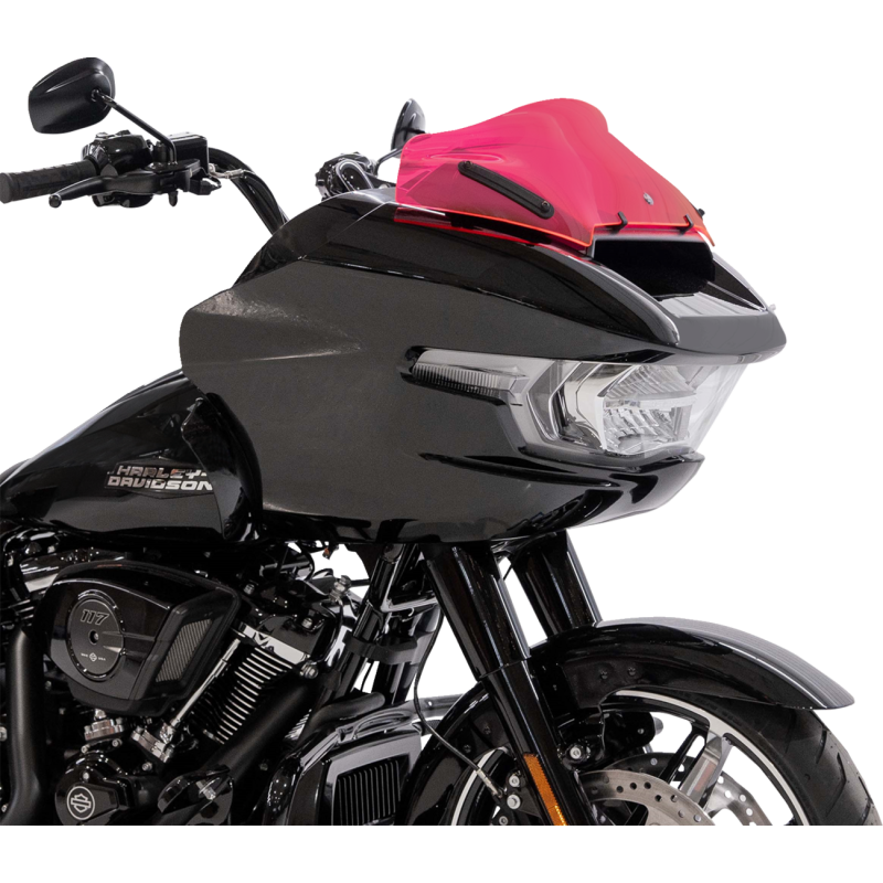 Ice Kolor Flare Windshield - 8" pink ice