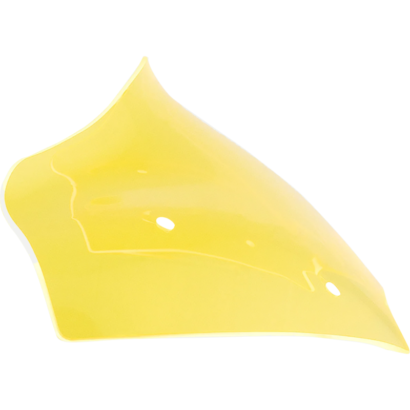 Ice Kolor Flare Windshield - 8" yellow ice