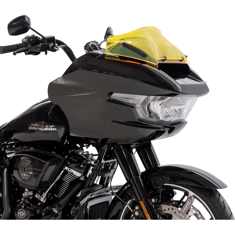 Ice Kolor Flare Windshield - 8" yellow ice