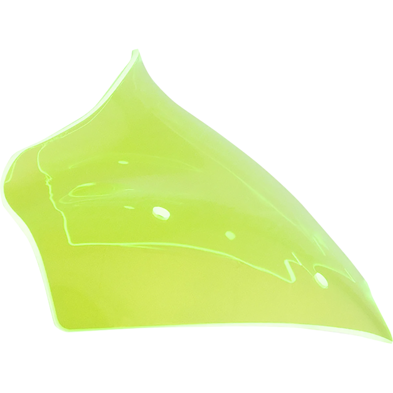 Ice Kolor Flare Windshield - 8" green ice